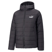 Puma Steppjacke Essential mit Kapuze (wattiert, warm) schwarz Herren